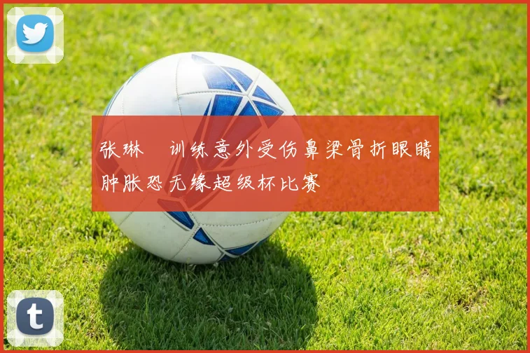 张琳芃训练意外受伤鼻梁骨折眼睛肿胀恐无缘超级杯比赛