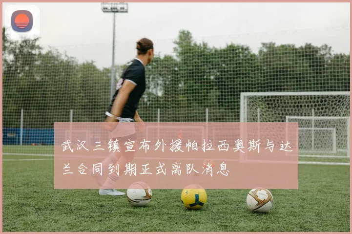 武汉三镇宣布外援帕拉西奥斯与达兰合同到期正式离队消息